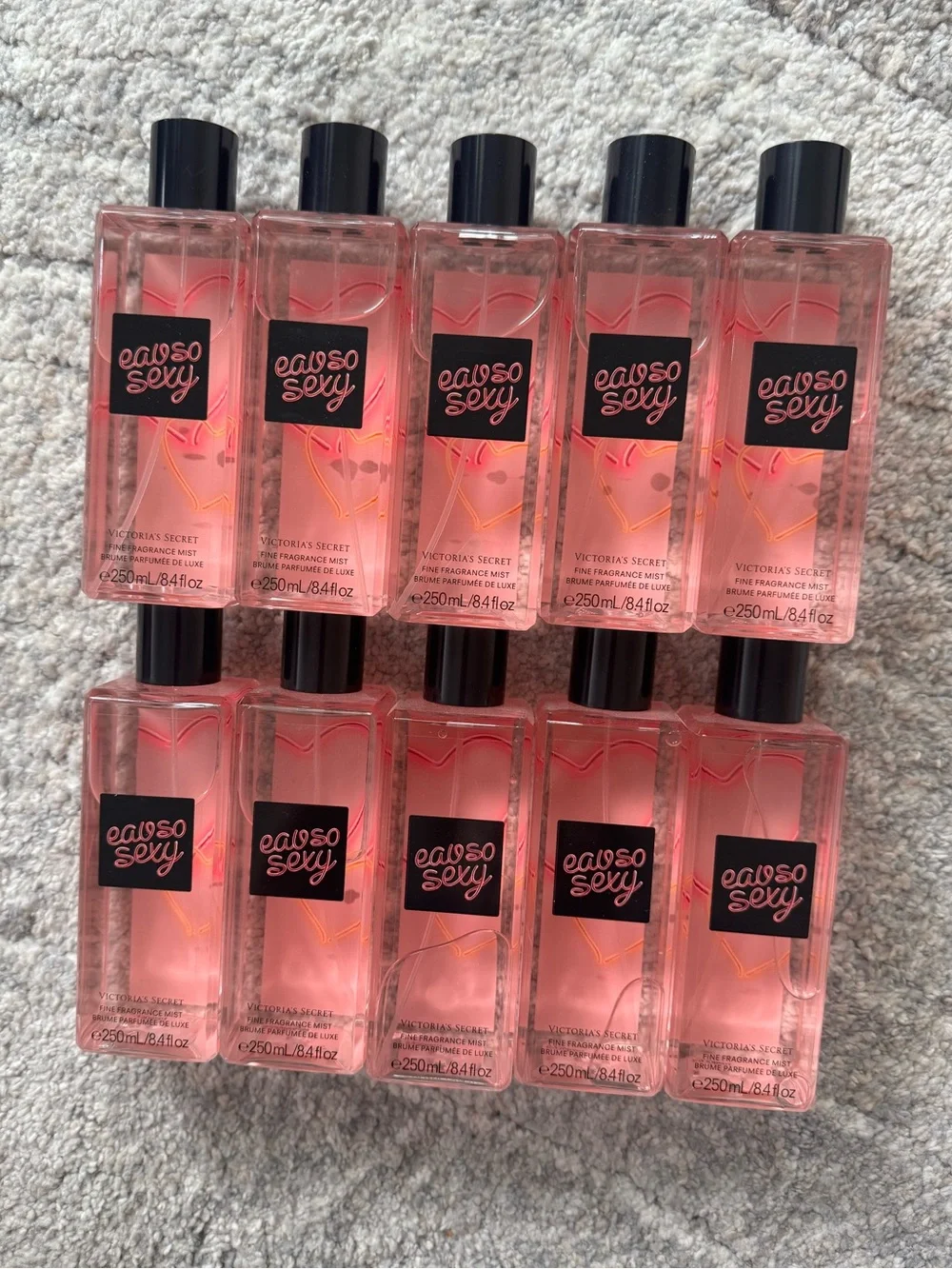 Victoria Secret- eau so sexy fine fragrance mist bundle